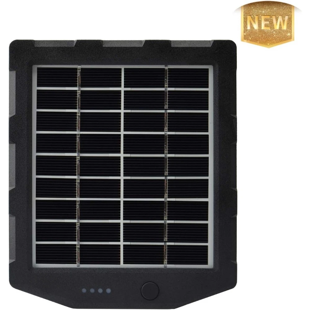 Tracking Camera Solar Panel, Solar Battery Charger Kit, Built-in 2000mAh Rechargeable Lithium Battery, IP66 Waterproof