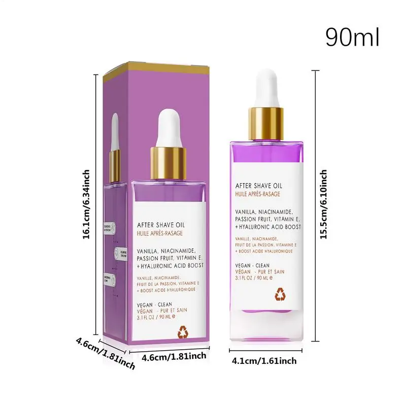 90ml After Shave Oil for Women Smooth Skin care After Shave Oil Ingrown Hair Soft Serve Body Hair Removal Care