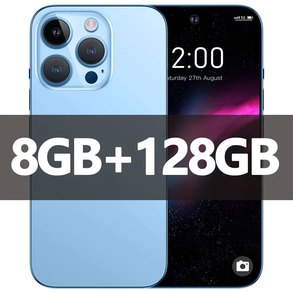 Blue-8GB 128GB