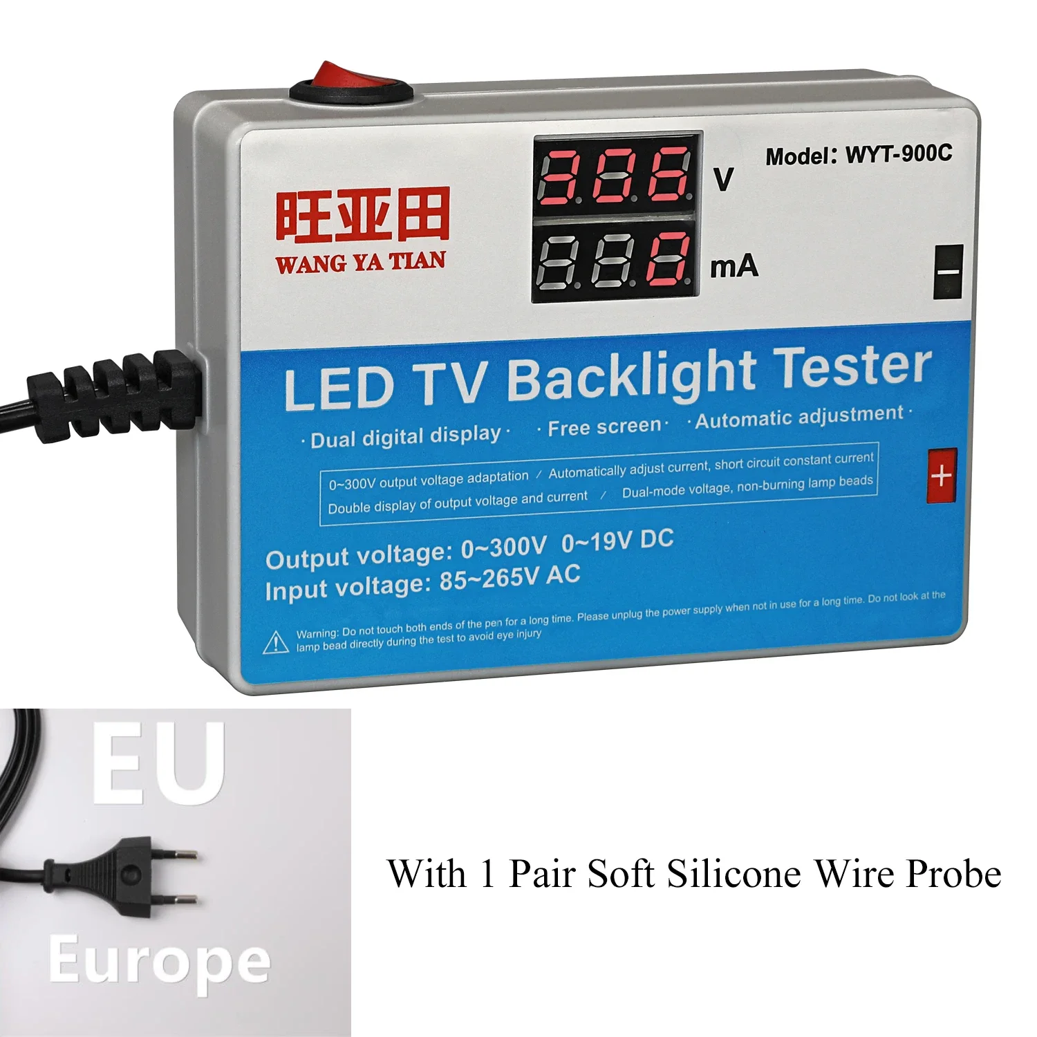 ตัวเลือกสินค้า เครื่องทดสอบ LED 0-300V เครื่องทดสอบไฟแบ็คไลท์ทีวี LED อเนกประสงค์ LED แถบไฟ LED บาร์ โคมไฟ เครื่องมือทดสอบ เครื่องมือวัด