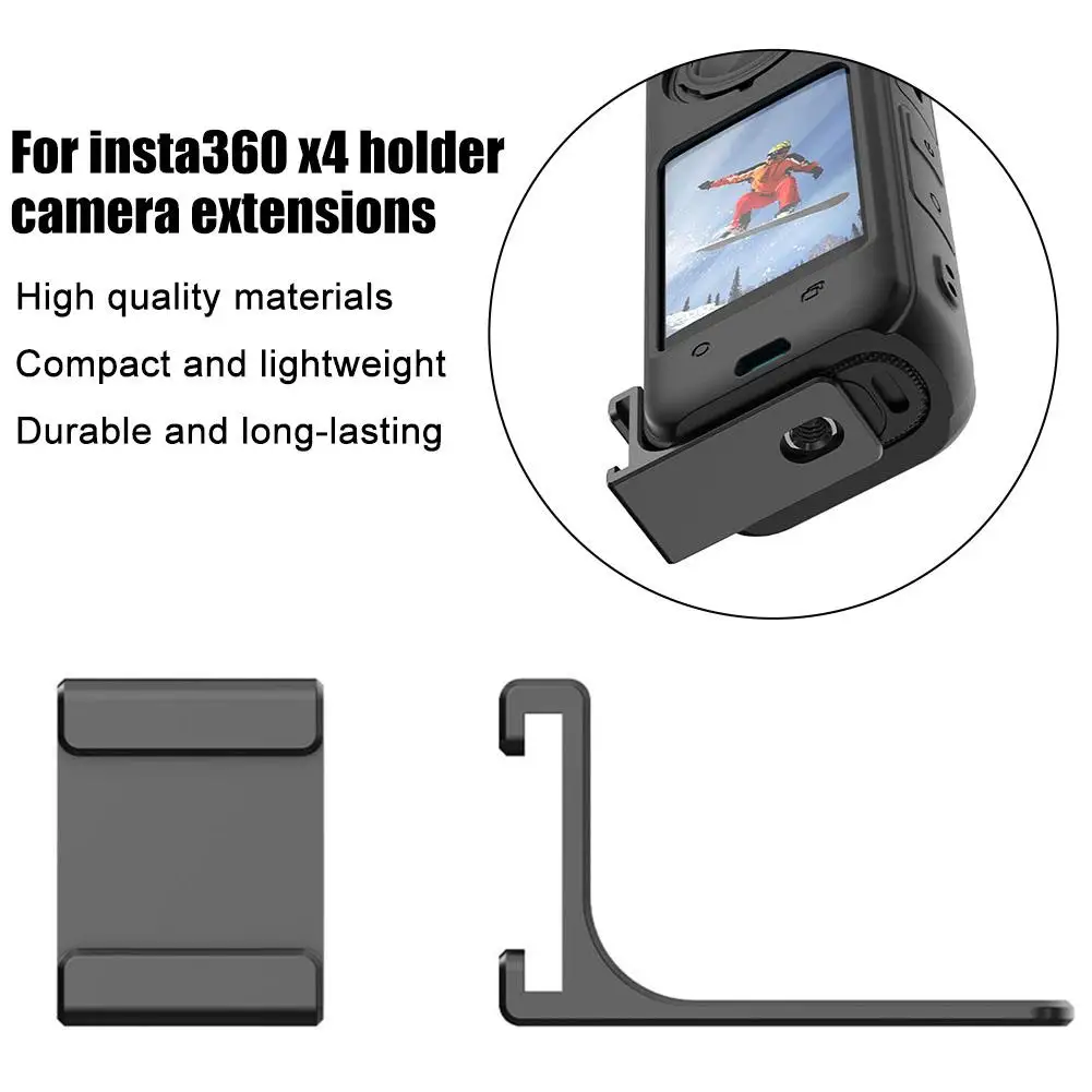 

Landscape Camera Stand For Insta360 X4 Cold Boot Extension Base Panoramic Motion Camera Adapter Accessories Dropshipping