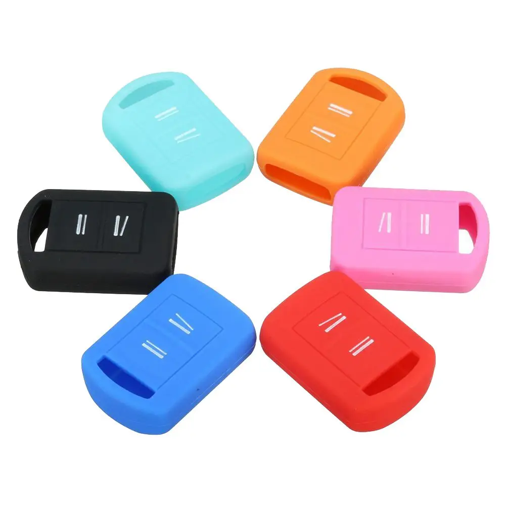Portachiavi Fob Silicone Per Vauxhall Opel Corsa C Meriva Agila Vectra Tigra, Casuale