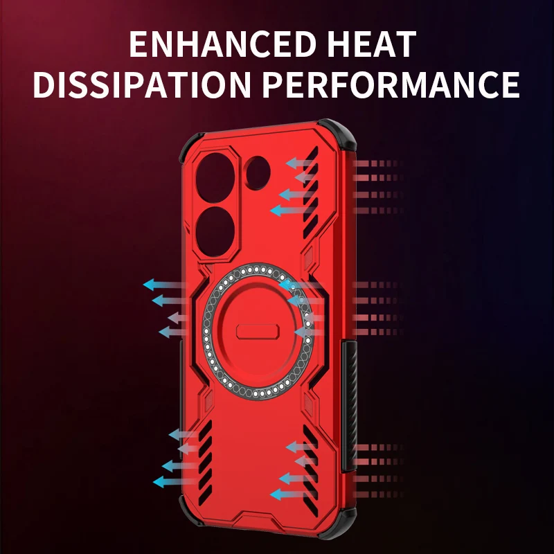 Luxury Armor Cover Case with Enhanced Fall Protection - Premium Cell Phone Accessory