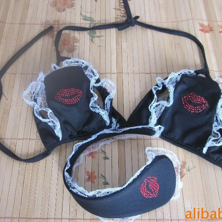 Professional Black Lace Trim C Set Quality Environmental Protection Wear Test with Confidence
