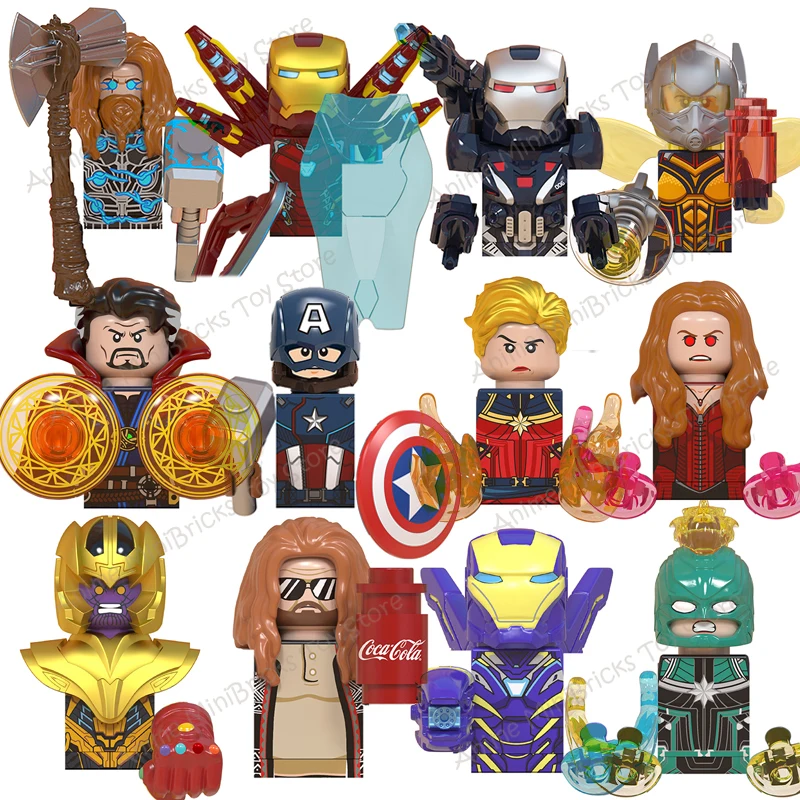 Disney Buliding Blocks Bricks Mini Action Figures Educational Assembly Toys Kids Gifts WM6055 WM6056 WM6061 WM6055 WM6053 WM6068