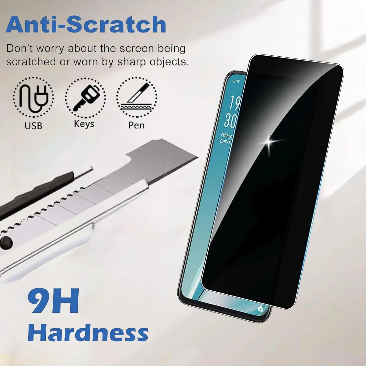 KIT X 2 PELLICOLA VETRO TEMPERATO PER SAMSUNG GALAXY A21 A21s A24 A30 A31 A40 eB