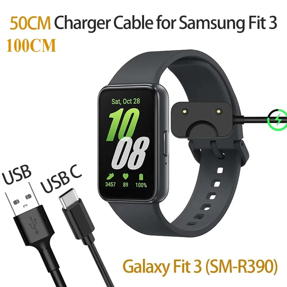 USB Charging Cable Replacement for Samsung Galaxy Fit 3 Fitness Tracker