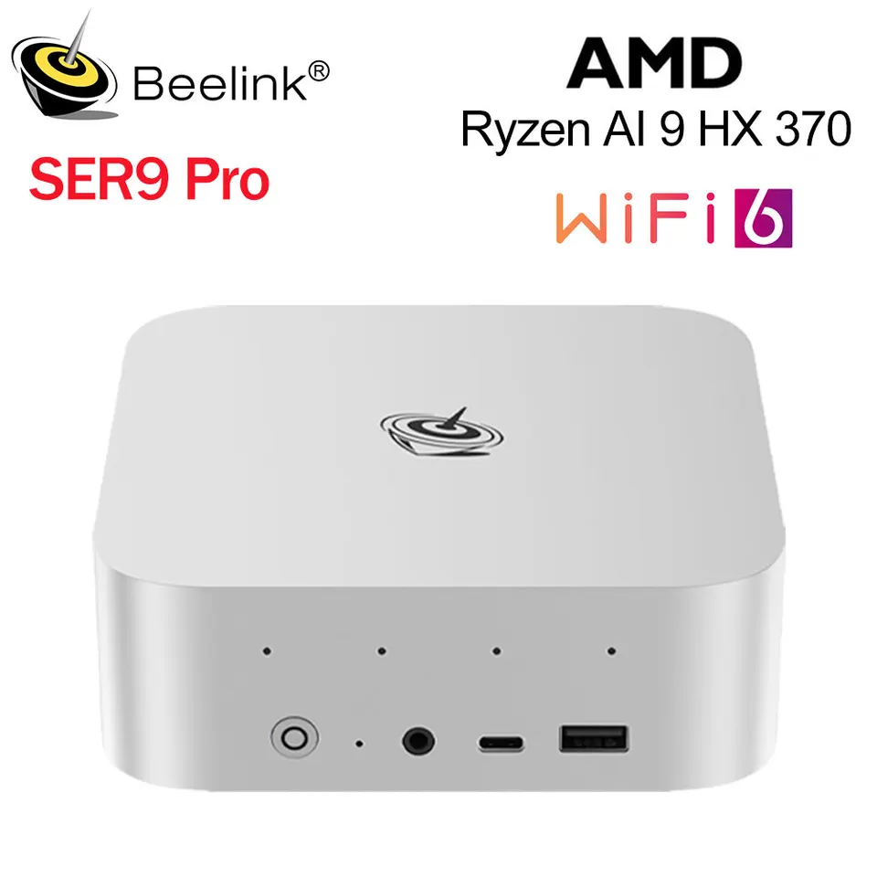 ミニPC Beelink SER9 Ryzen HX370 32G RAM 1TB SSD Beelink SER9 DDR5 AMD Ryzen AI 9 HX370 Mini Gaming PC