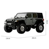 JJRC C8801 1:18 RC Car Full Scale Wrangler Climbing Off Road Car Jeep Model Car  Front And Rear Shock Remote Control Toy For Kid 4