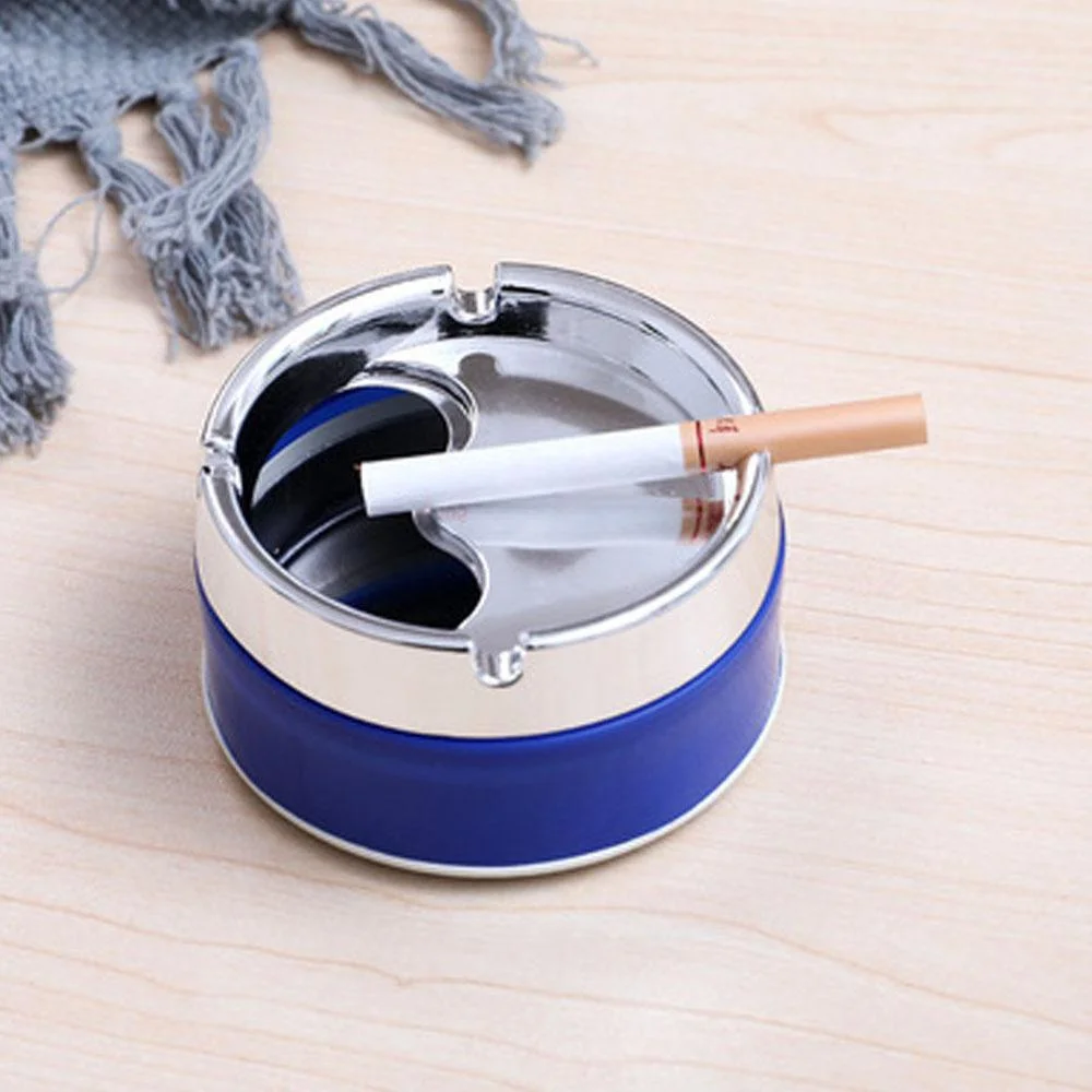 1 Pcs Creative Household Detachable Cigarette Ashtray Portable Mini Rotatable Lid Ashtray(Not Including Cigarette ) portable ashtray cigarettes ashtray