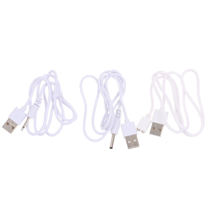 Charging Cable Replacement DC Charging Cable 2.5mm USB Adapter Cord Fast Cord Massage Product Accessories 1PCS charging cable