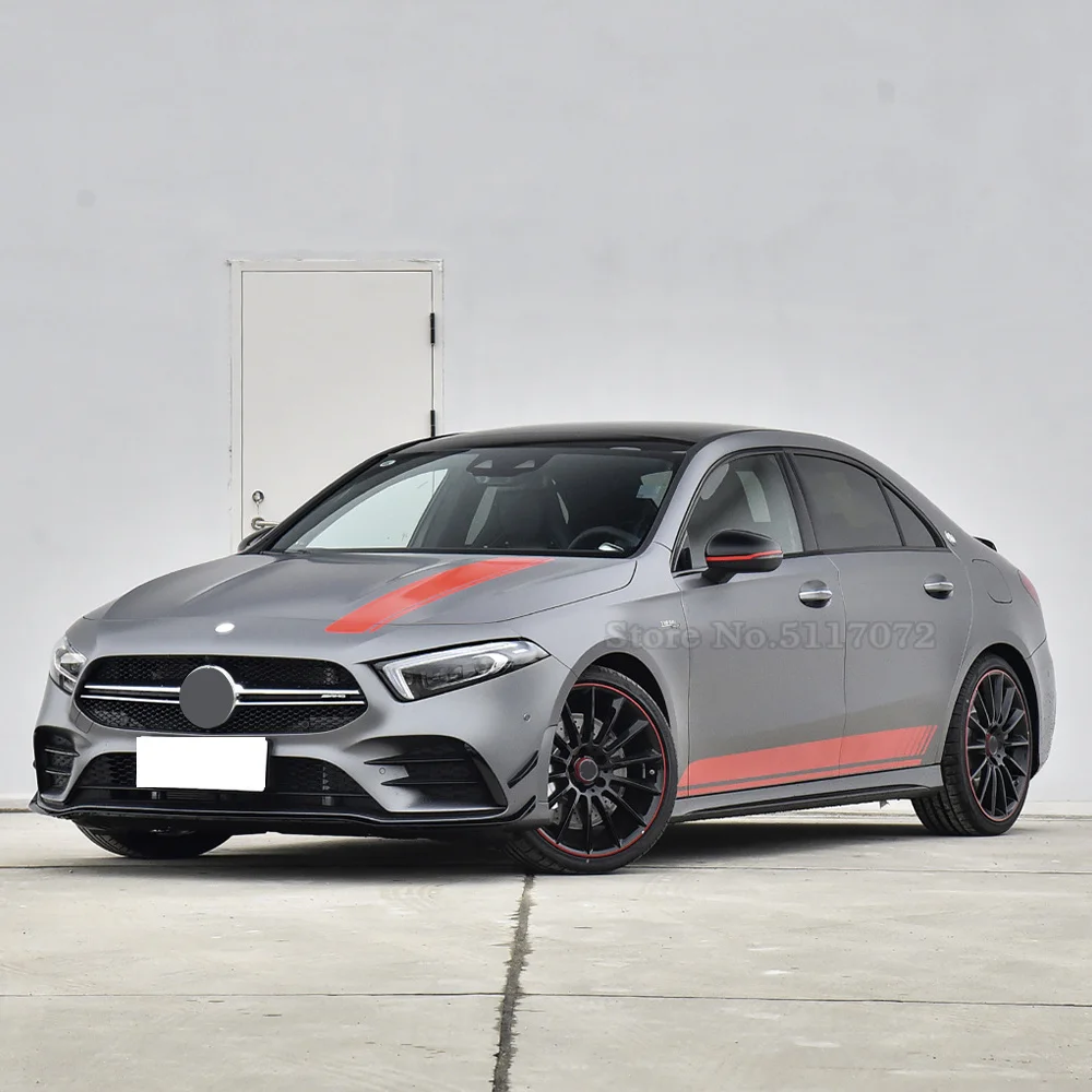 

Виниловая наклейка на крышку автомобиля Mercedes Benz A Class W177, 4 шт.