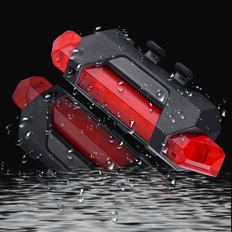 Bike Front Light Bike Light Set Head Front Light With Taillight USB Rechargeable 3 modes Bicycle Accessories