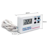Thermomètre numérique pour réfrigérateur et congélateur, intérieur et extérieur, avec 2 capteurs et alarme, pour maison et Restaurant 6