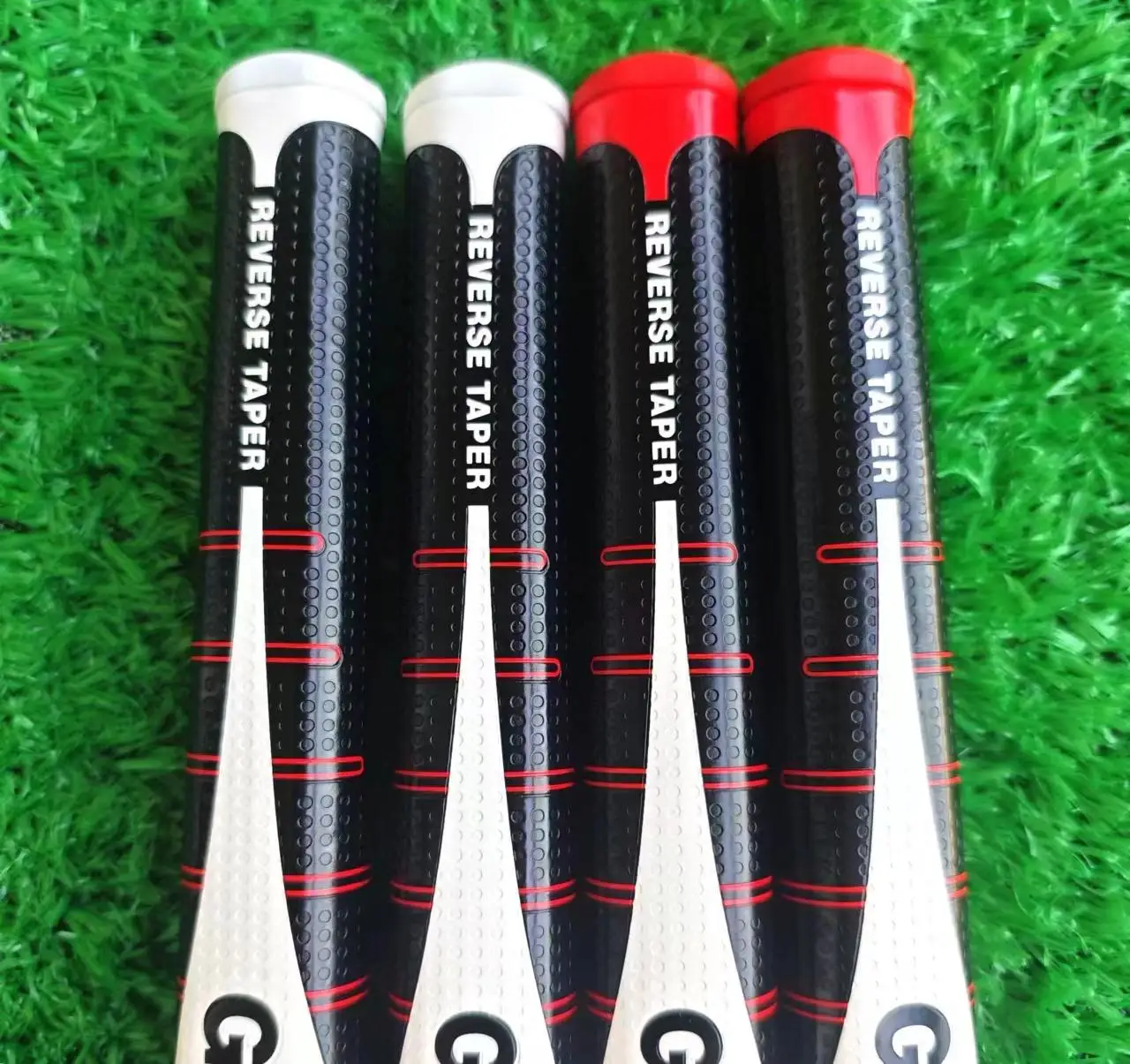 RESEVER TAPER Golf Putter Grip White Round-Head Medium/Large PU Putter Handle Rubber Medium Golf Club Grip golf putter grips