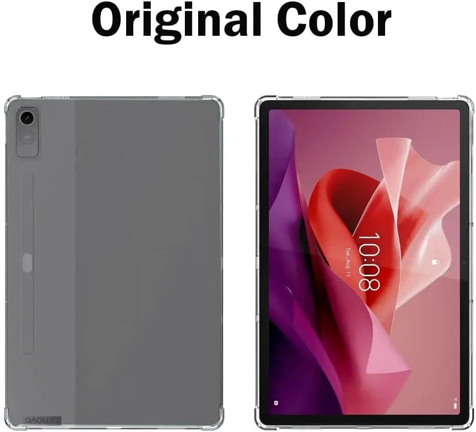 Clear Protective Case - Transparent TPU Shockproof Shell