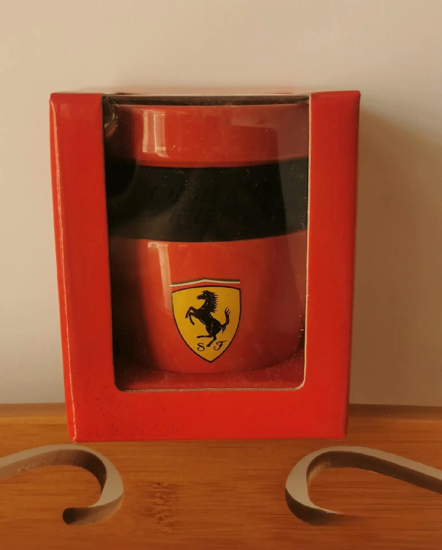 Ferrari 花瓶 赤 陶器 水盤 さかさ富士 赤富士 日本製 フラワーアレンジメント お花