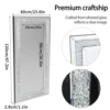 XXXL Large Charming Diamond Decorative Wall Mirror Crushed Crystal Long Full Length Mirror 5