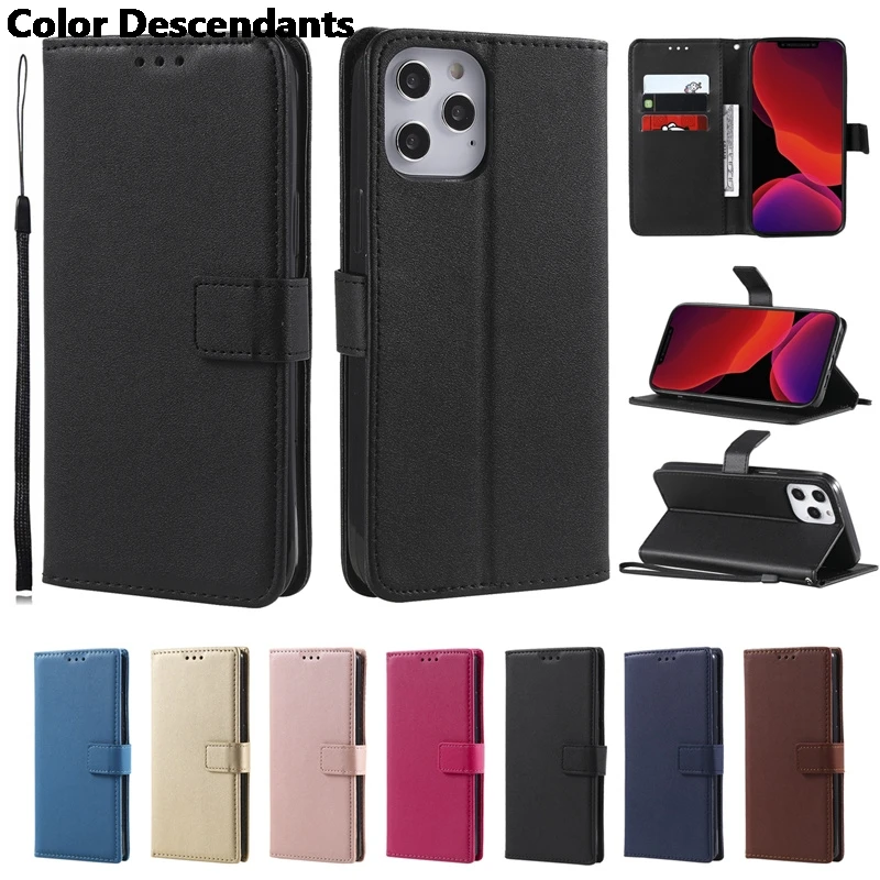 Per Samsung Galaxy Note 10 Plus Custodia Flip Wallet Cover Per Samsung Galaxy Note 10 + 5G Custodia Per Telefono Supporto Di Lusso In Pelle Pu