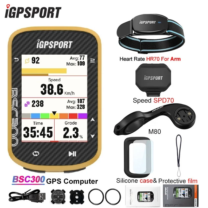 iGPSPORT BSC300 BSC 300 Bike GPS Computer Cycling Wireless