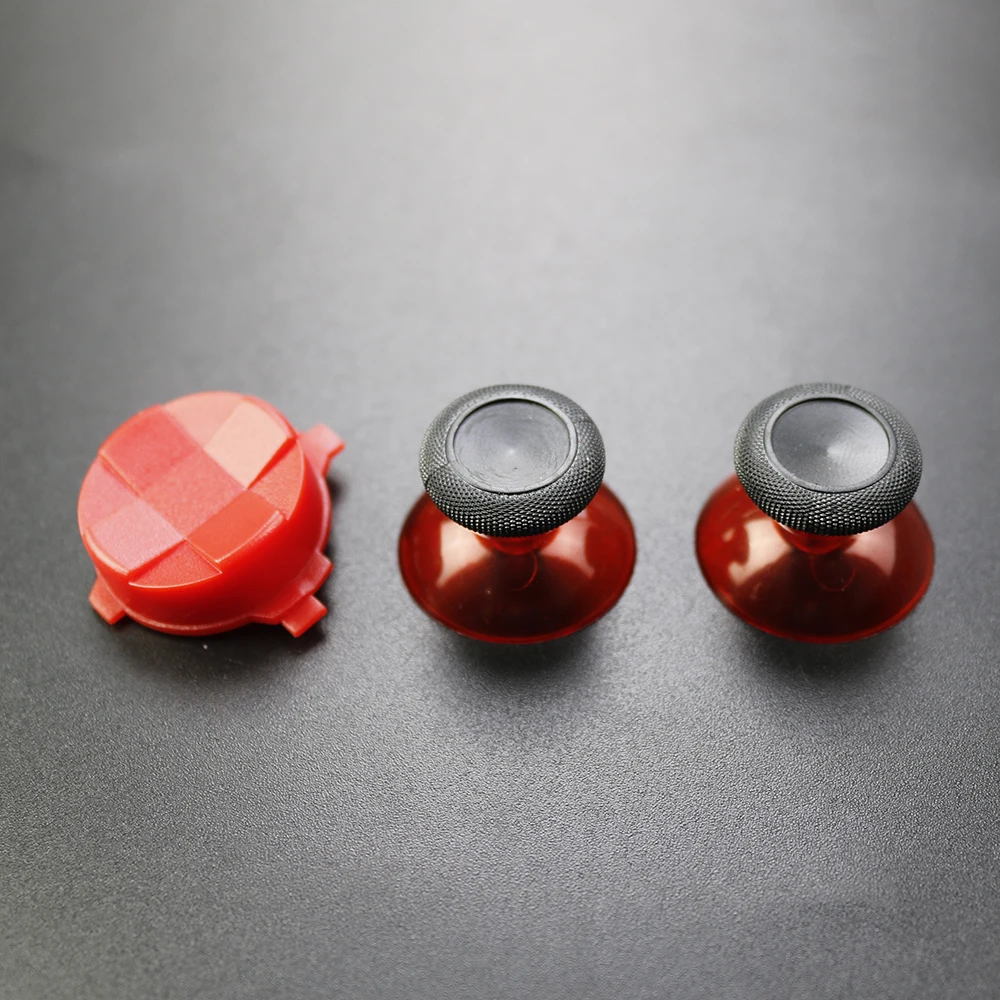 YUXI 3D Analog Thumb Sticks Grip Joystick Cap with D-Pad Button Cross Direction Keys