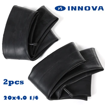 INNOVA 2PCS Camera d'aria per bicicletta grassa 20x4.0 1/4/20x3.0 Camera d'aria per bici per motoslitte Ebike Bicicletta ATV