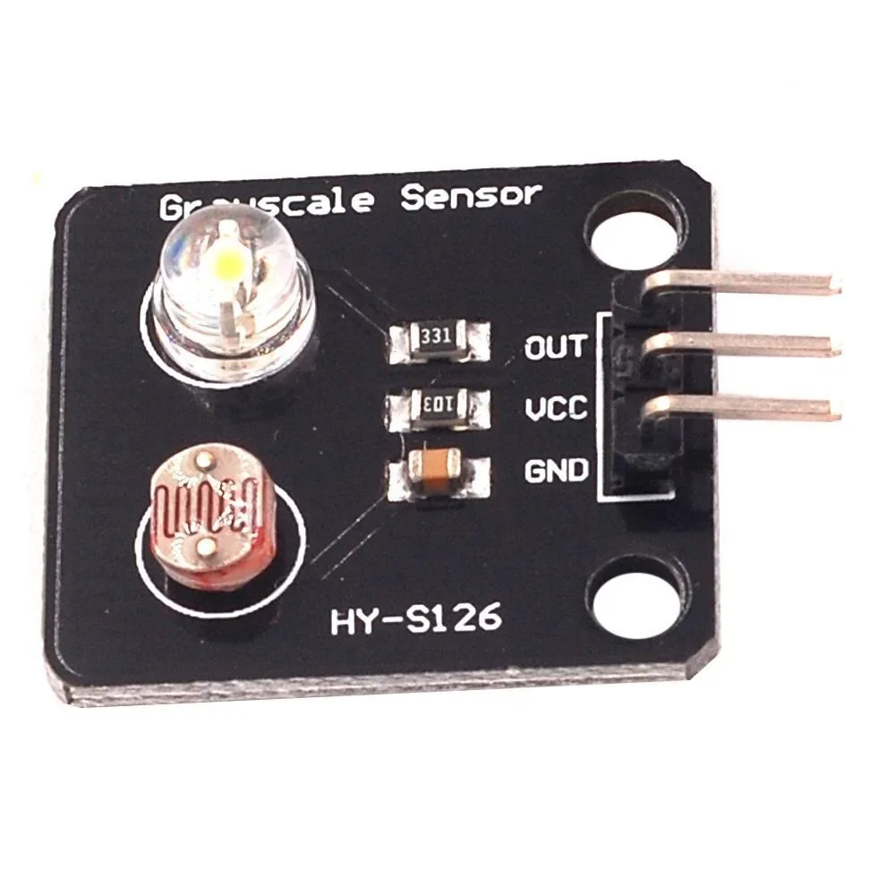 

Photosensitive resistor Light Sensor Analog Grayscale Sensor Electronic Board Line finder tracking module For Arduino DIY Kit