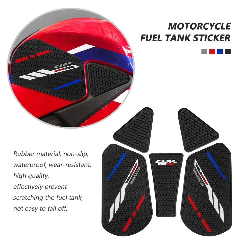 Pentru CBR600RR cbr600 RR accesorii pentru motociclete rezervor de combustibil capac autocolant pad rezervor capac antiderapant protector CBR 600RR acces_voghion.com