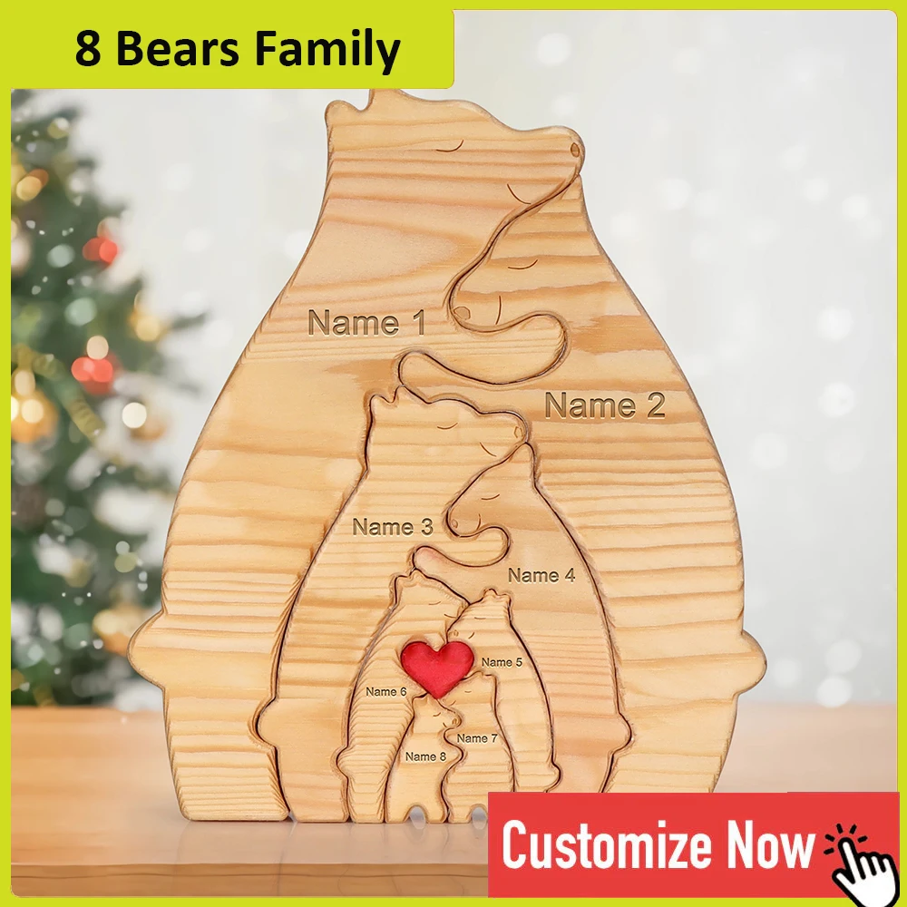 8 bears family