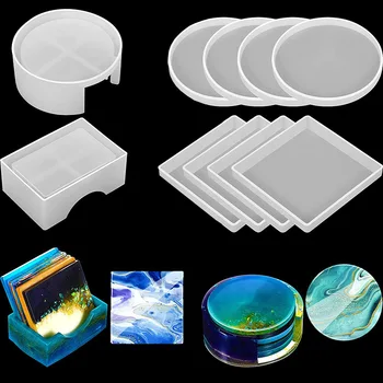 Resin Coaster Mold Set 1