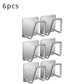 Silver -6pcs