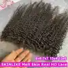 Deep Curly 13x4 Ultra Fitted HD Lace Human Hair 6x6 Closure Swiss Lace Natural Color 100% HD Lace With Small Knots Virgin Hair 1