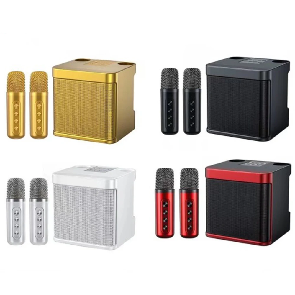 2022New100wYs203PortableProfessionalKaraokeDualMicrophone