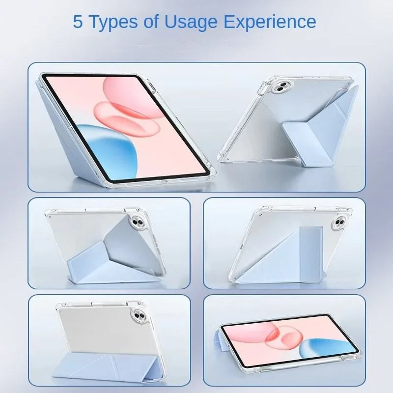 Magnetic Folding Smart Case with Pencil Holder