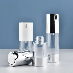 Sub-Bottling Women Empty Facial Cream Vacuum Lotion Bottle Cosmetic Container Airless Pump Bottles Liquid Foundation Bottle