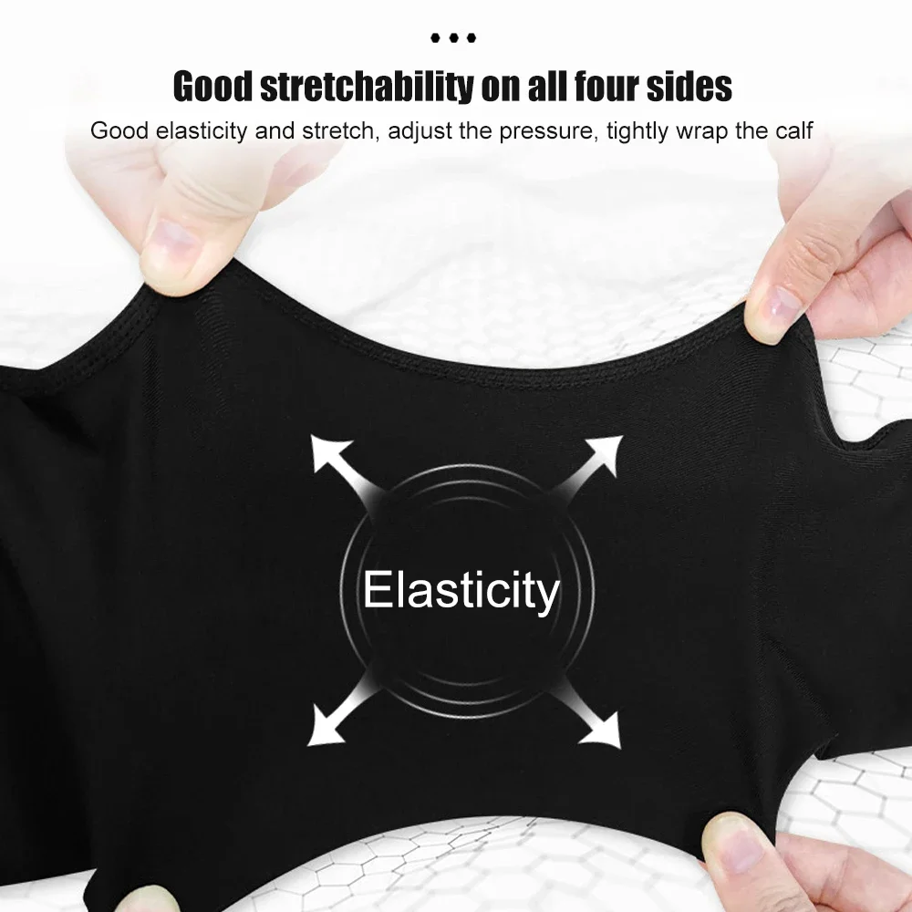 2PCS Sports Calf Compression Sleeves Leg Brace Shin Splint Support for Running Cycling Basketball Soccer Volleyball Women Men