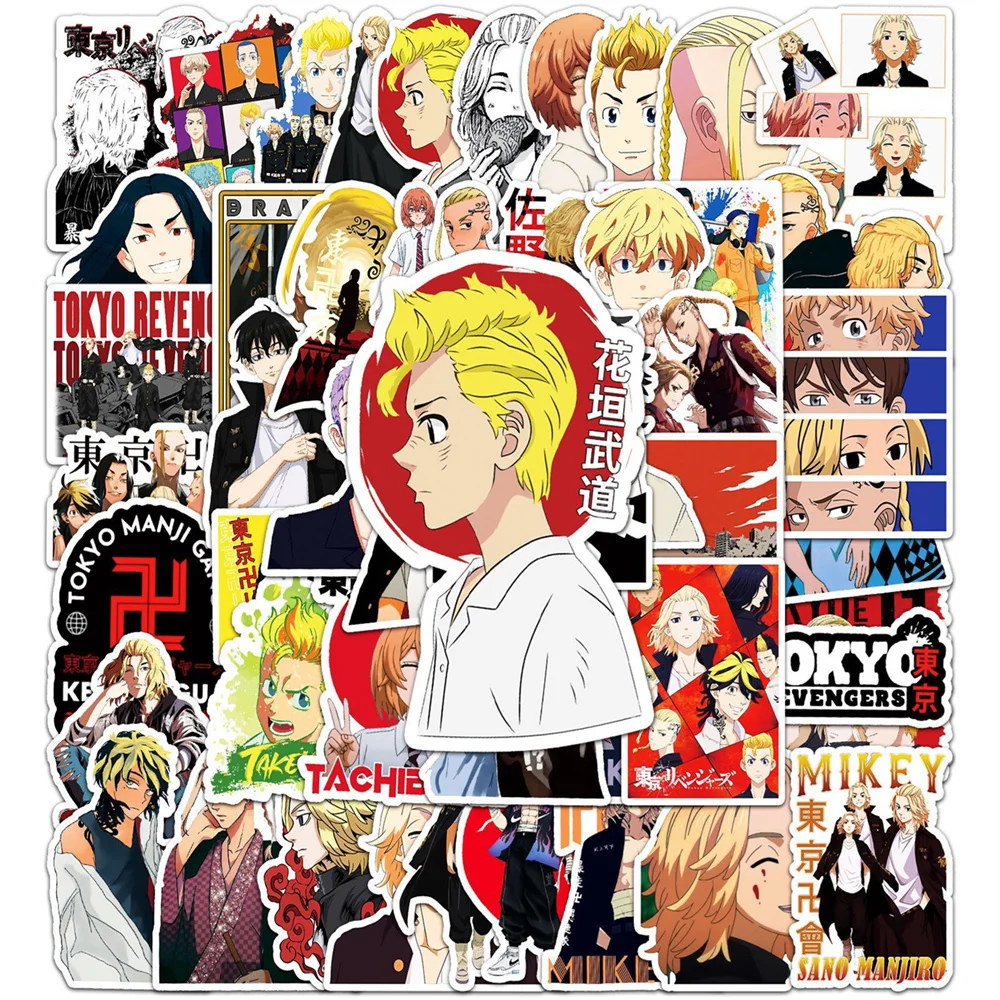 

10/30/50PCS New DIY Anime Avengers Stickers Cartoon Creative Anime Kids Computer Desk Car Chair Decoration Waterproof Wholesale