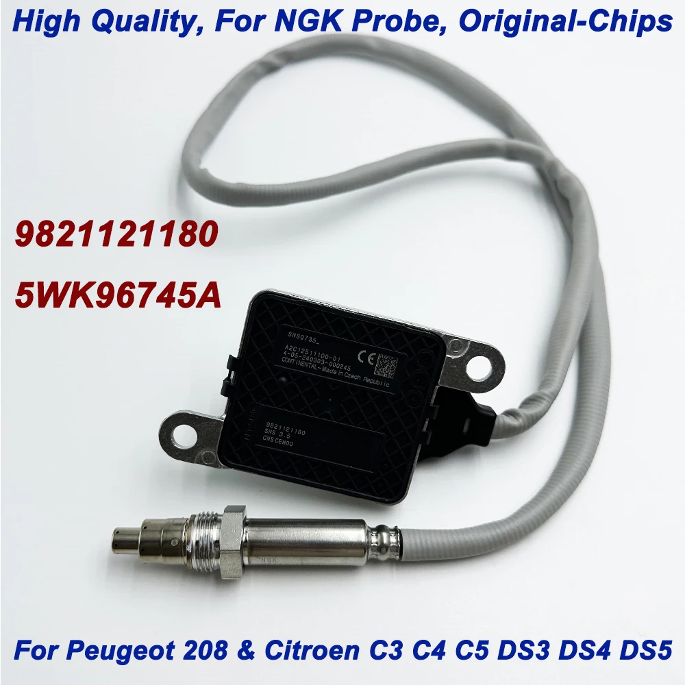 

High Quality N-GK Probe 9821121180 SNS0735 5WK96745A Nitrogen Oxide Sensor Made In DE for Citroen C3 C4 C5 DS3 DS4 DS5 Berlingo