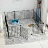 Dog cage Wire mesh fence indoor teddy animal escape barrier 5