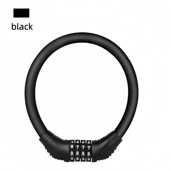 Lucchetto Antifurto Portatile con Password per Bicicletta, Blocco Fisso per Mountain Bike e Veicoli Elettrici, Accessorio Sicuro per Ciclismo