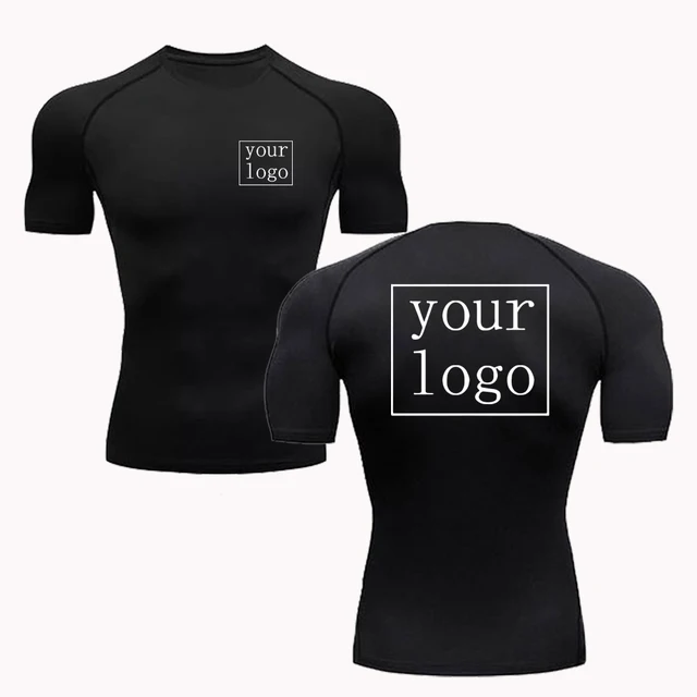 Elastic Breathable Custom Print T Shirt