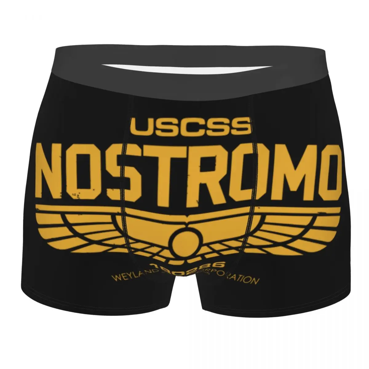 

Fashion Weyland Retro Movie Boxers Shorts Panties Male Underpants Comfortable Alien Nostromo USCSS Briefs Underwear