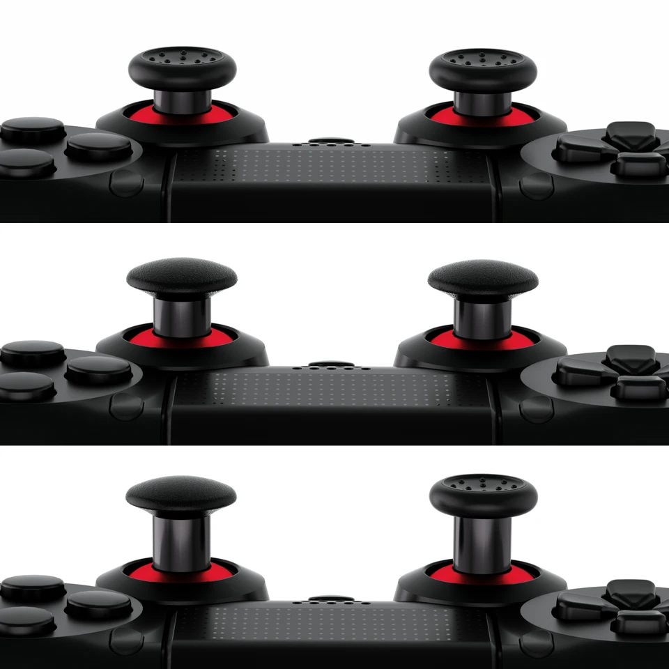 Adjustable Joystick Replacement Thumbsticks for PS4 PS5
