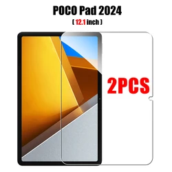 Premium Tempered Glass Screen Protector - 2 - Pack (POCO Pad 12.1 2024)
