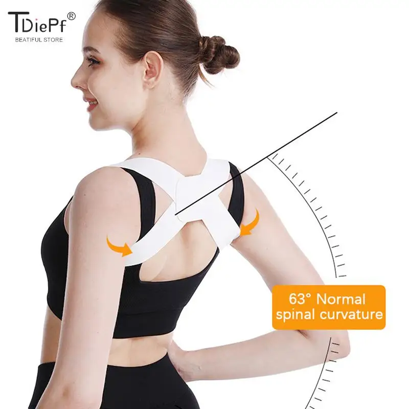 

Back Posture Corrector Stealth Back Health Support Posture Corrector Shoulder Orthotics Spine Belt Correction Brace Strap Neck