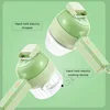 1pc 4 In 1 Vegetable Chopper Handheld Electric Vegetable Cutter Set Portable Wireless Garlic Mud Masher Garlic Press And Slicer 4