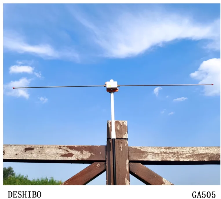 Deshibo Antenna Dipolo Multifunzionale Fm/Air Uhf Vhf Rx Tx Per Malahit Tef6686 Tecsun Radio Ricevitore Icom/Aor, Walkie-Talkie