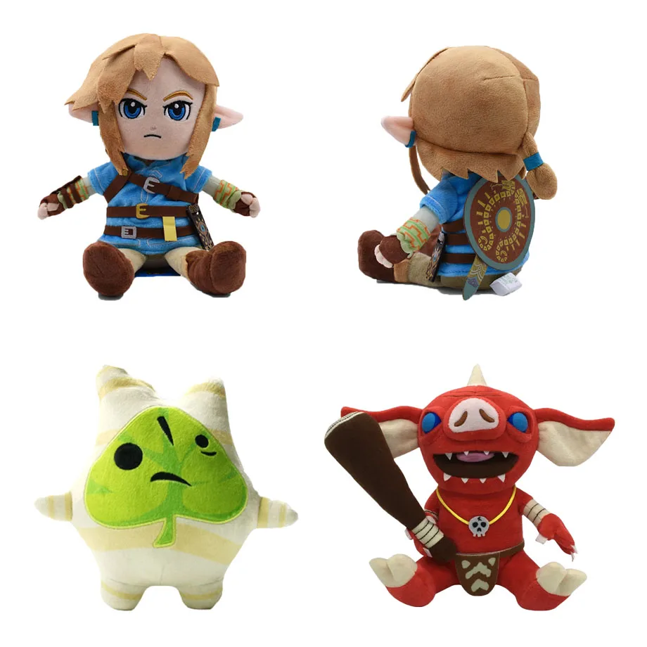 Anime The Legend of Zelda Plush Stuffed Soft Toys Cartoon Game Bokoblin  Forest Elf Seed Man Korok Dolls for Kids Birthday Gifts - AliExpress