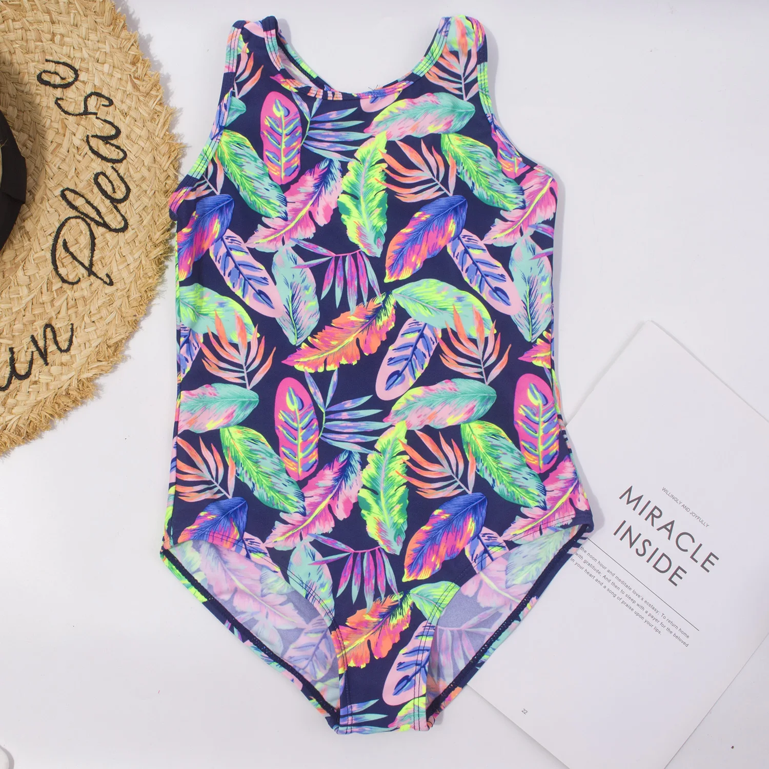 Zebra Print Girls Swimwear Bather Swimsuit Fused Kids One Piece Swimsuit Bodysuit Swimsuits Bathing Suit Monokini b19