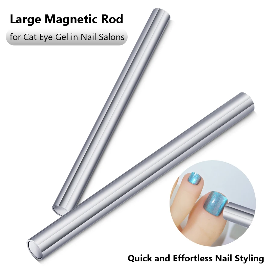 Strong Magnetic Rod for Cat Eye Gel Polish Nail Magnet Tool Double-head Magnet Pen Stick 3D Magnetic Cat Eye Gel Poli 1PC magnetic nail art tools cat eye nail tool magnetic nail tools magnetic nail pen nail care tools